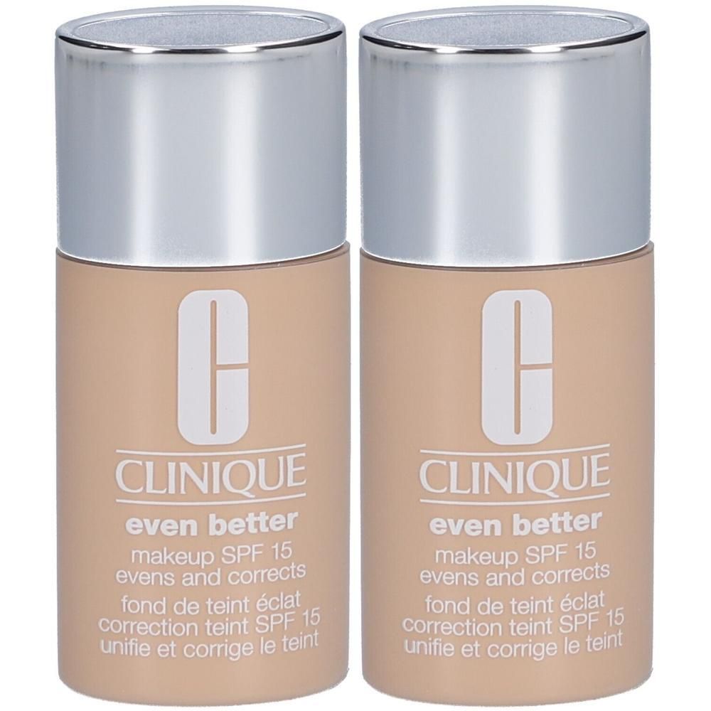 Zwei Clinique Even Better Makeup SPF 15 Flakons in Beige.