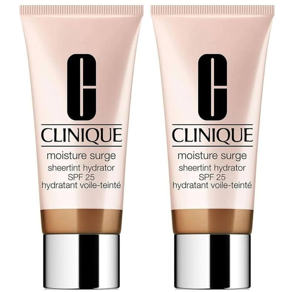 Clinique Moisture Surge Sheertint Hydrator Spf25 5 Medium Deep x2 2x40 ml Make up