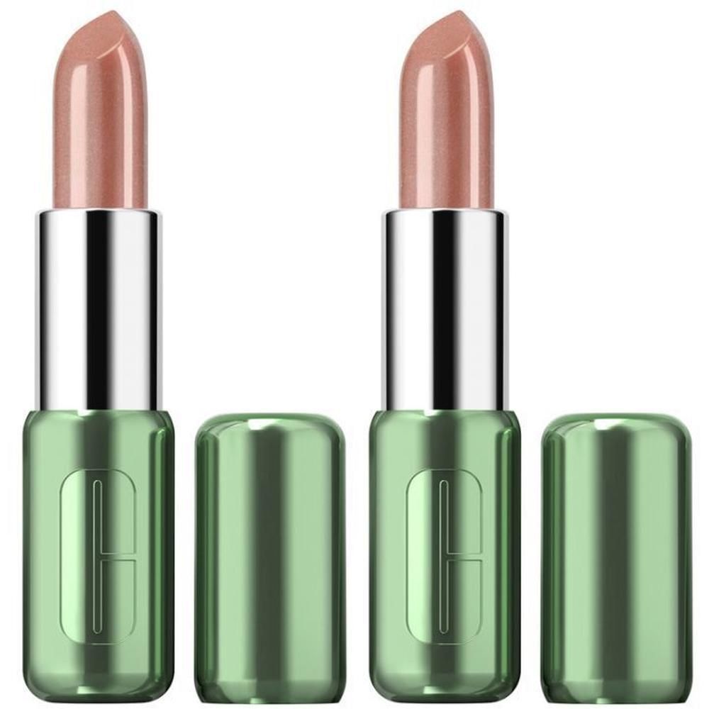 Clinique Pop Lipstick Soft Bare 3,9g x2 2x3,9 g Lippenschutz