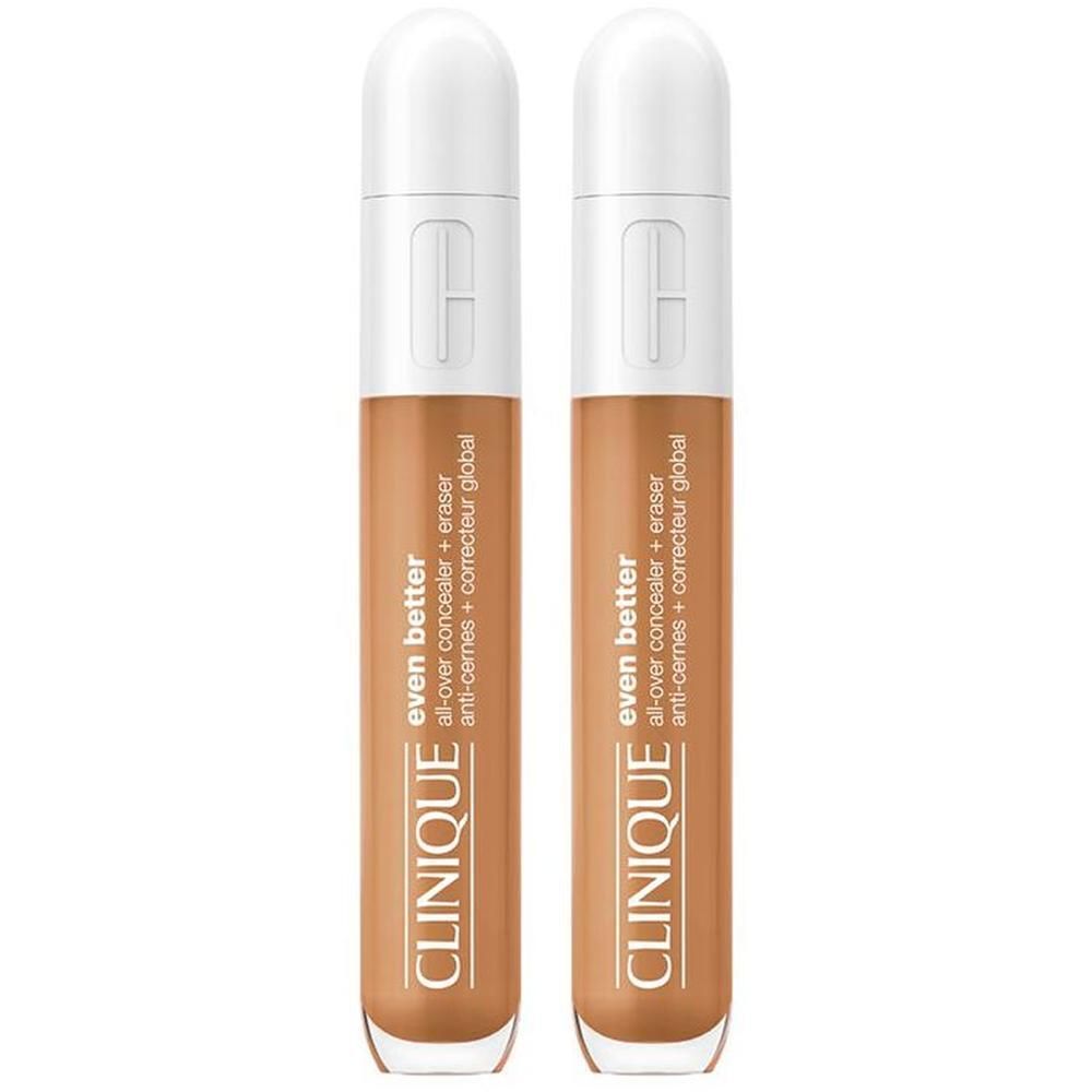 Zwei CLINIQUE Even Better™ All-Over Concealer + Eraser in der Farbe 10 WN114.