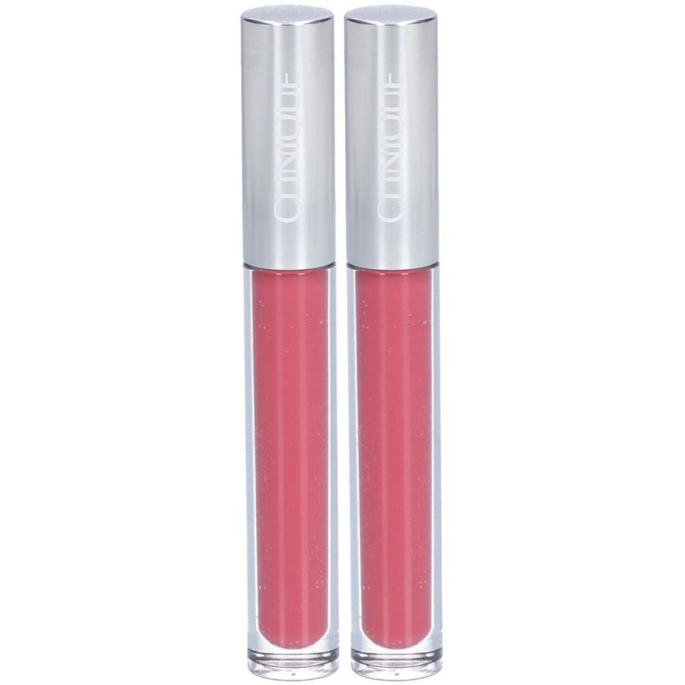 Clinique Lip Pop Plush Gloss Strawberry x2 2x3,4 g Lippenschutz