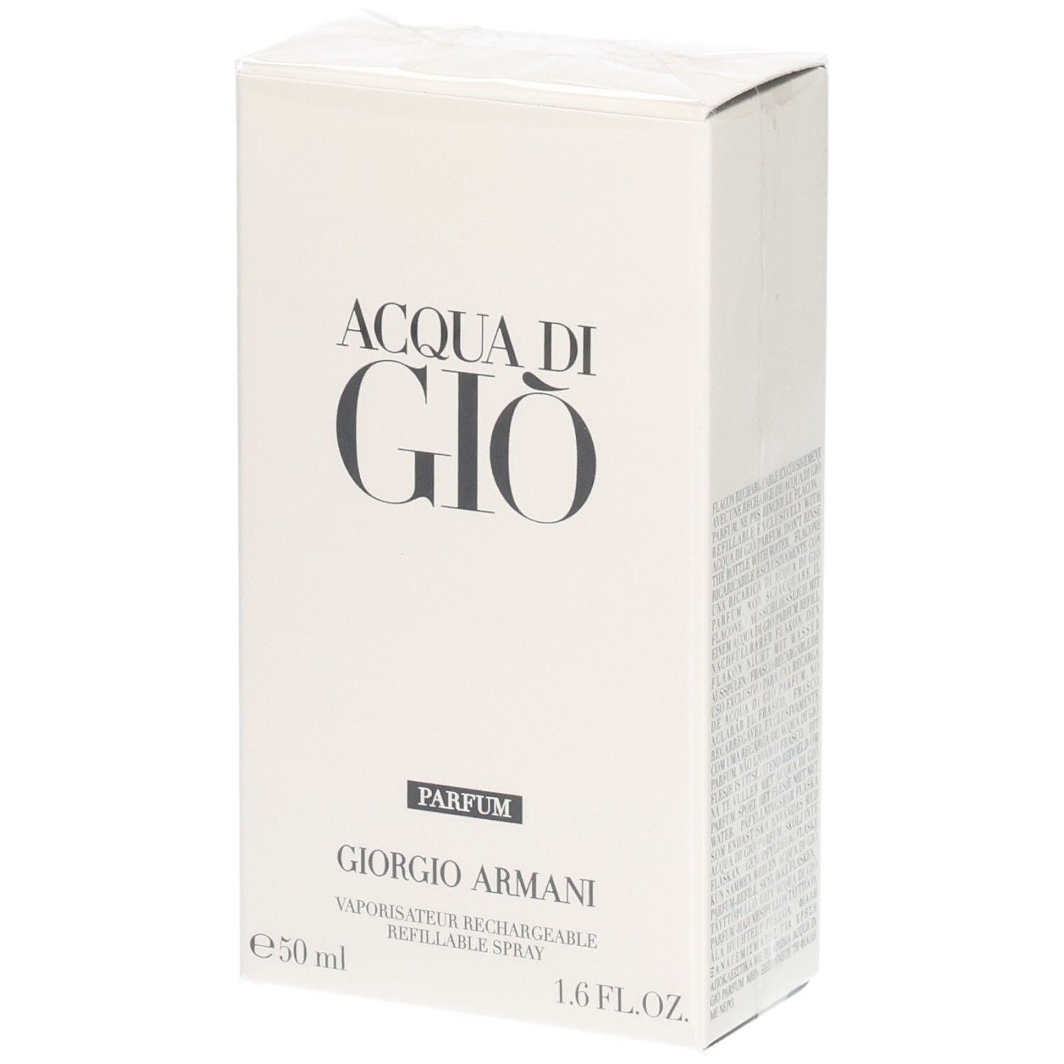 Giorgio Armani Acqua di Giò Parfum Pour Homme ricaricabile 50ml