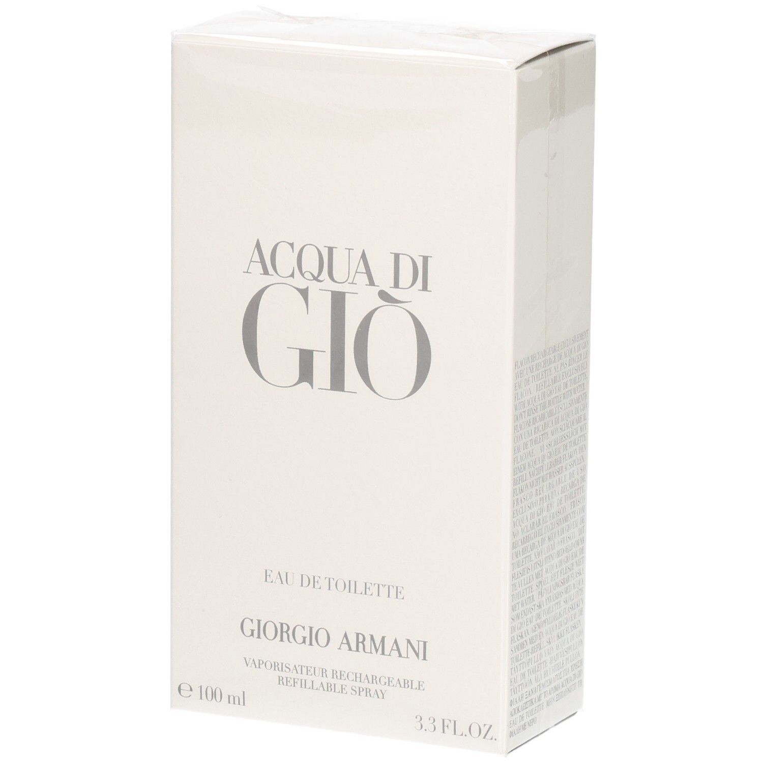 Giorgio Armani Acqua di Giò Eau de Toilette ricaricabile 100 ml