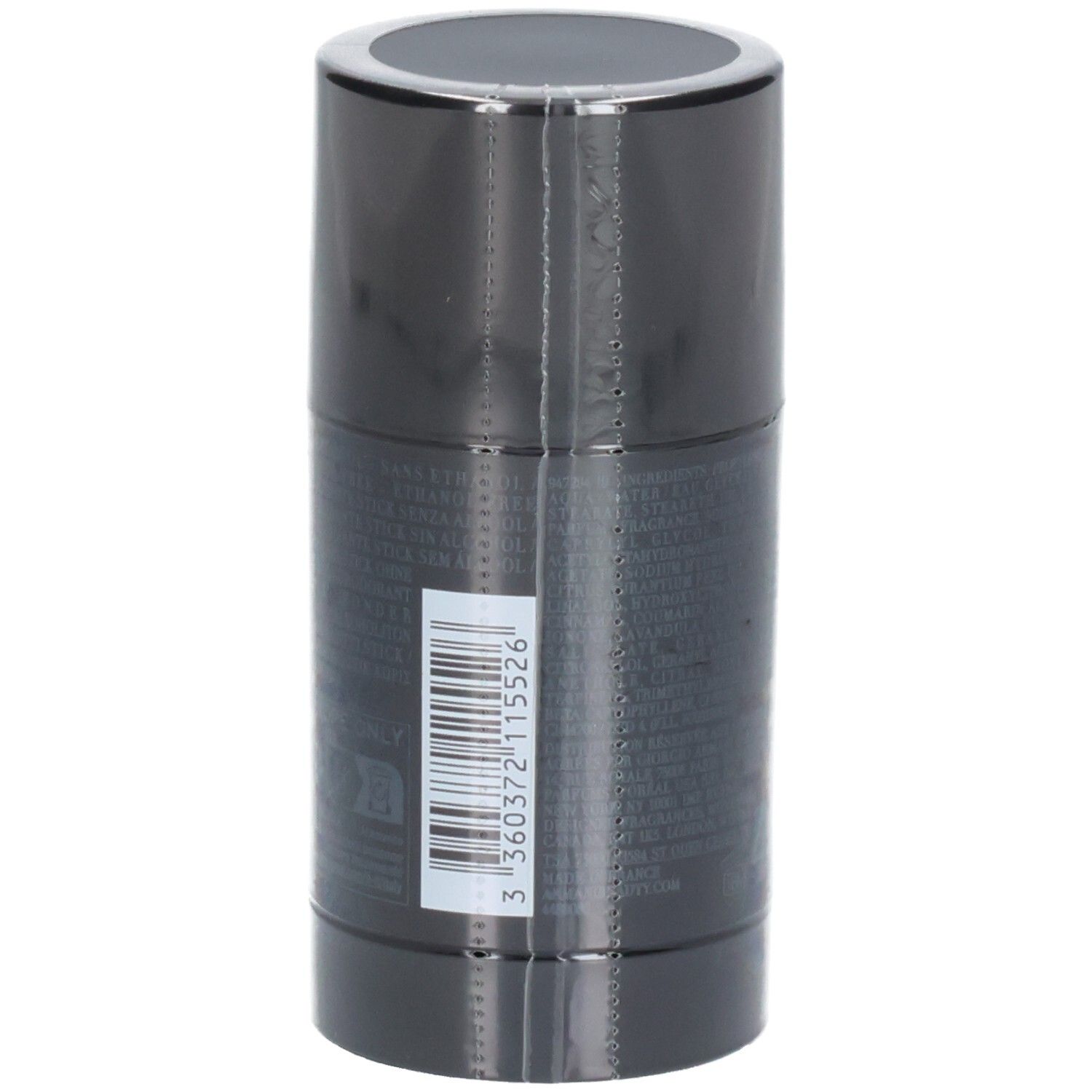 Armani Code Deostick, 75g, Rückseite mit Barcode.