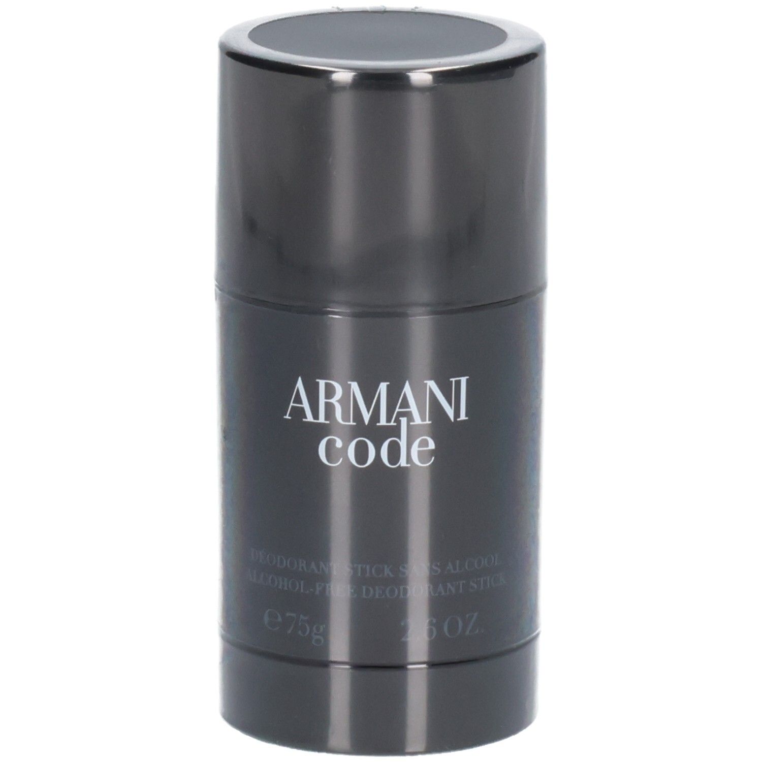 Armani Code Deostick, 75g, Vorderansicht mit Details.