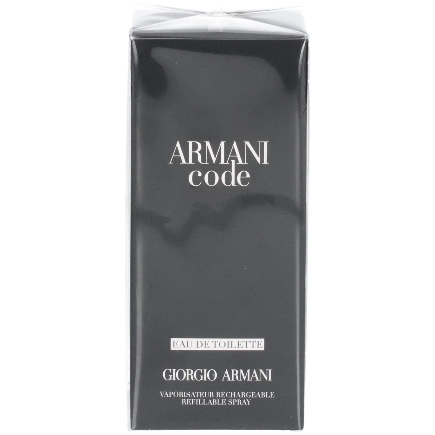 Giorgio Armani Code Eau de Toilette, 125ml, Vorderseite mit Produktnamen.