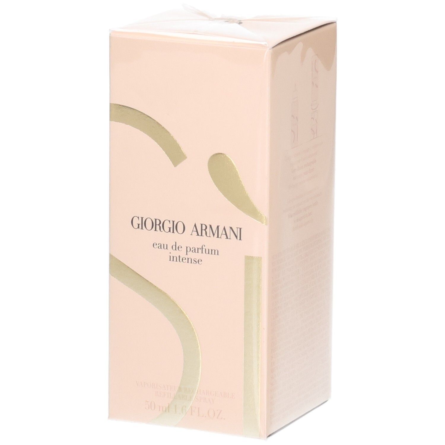 Giorgio Armani S Eau de Parfum Intense ricaricabile 50 ml