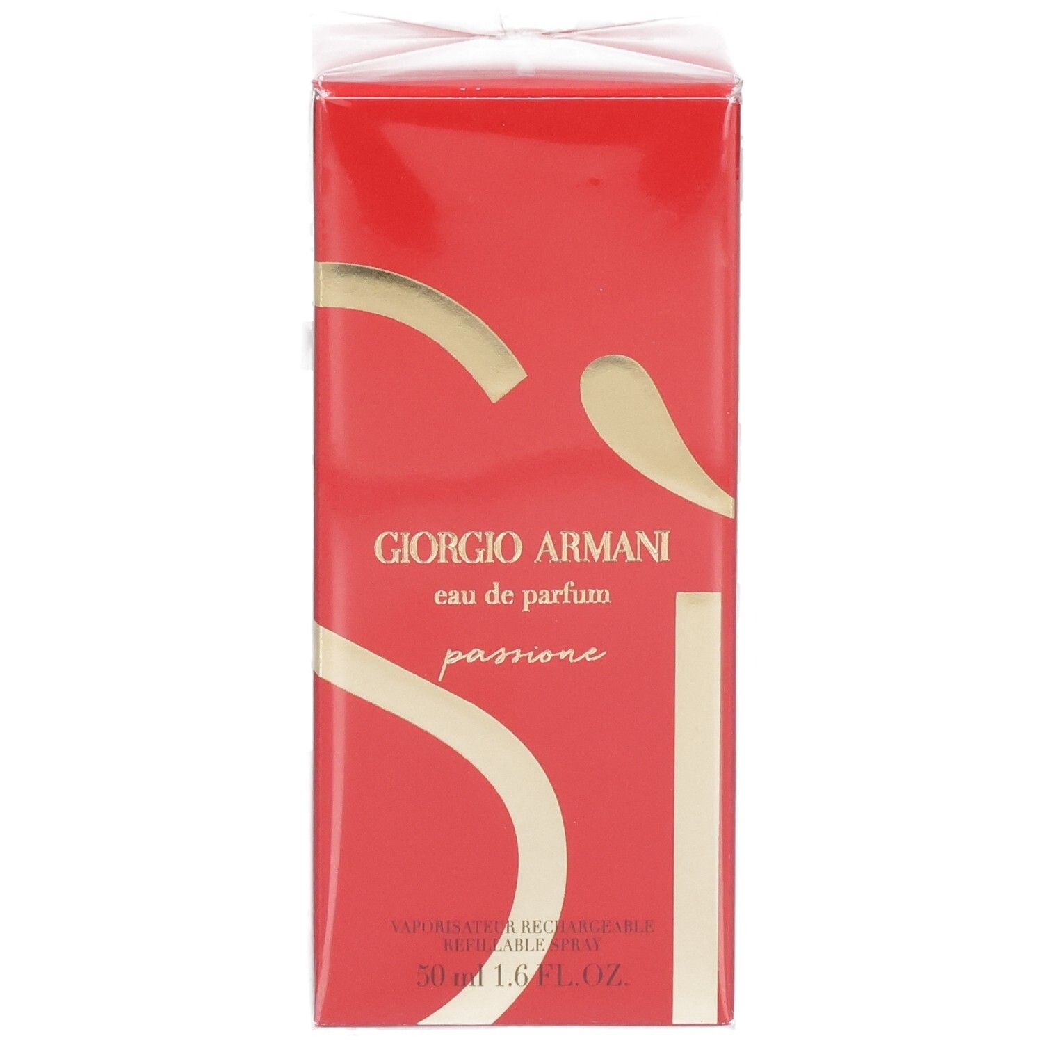 Vorderseite der Giorgio Armani Sì Passione Eau de Parfum 50ml.