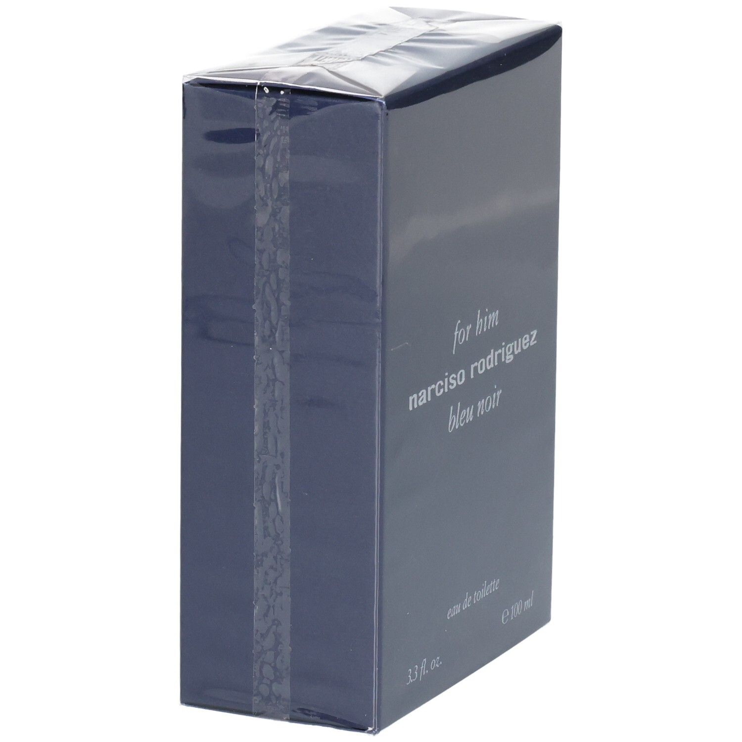 Narciso Rodriguez For Him Bleu Noir Eau de Toilette Kartonverpackung, Seite.