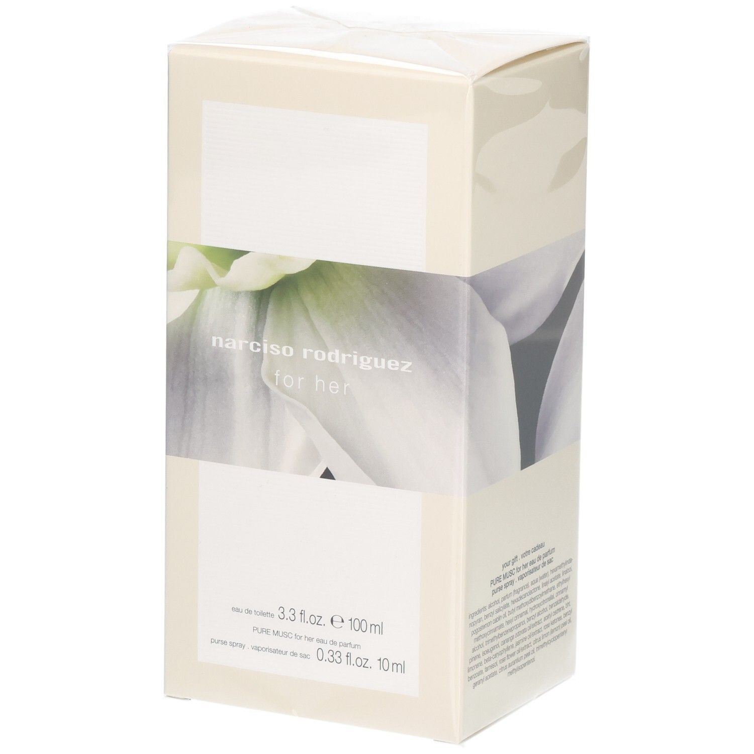 NR SPP 26 FOR HER EDT 100Ml + Pure Musc Purse Spray 10Ml 100+10 ml Eau de Toilette