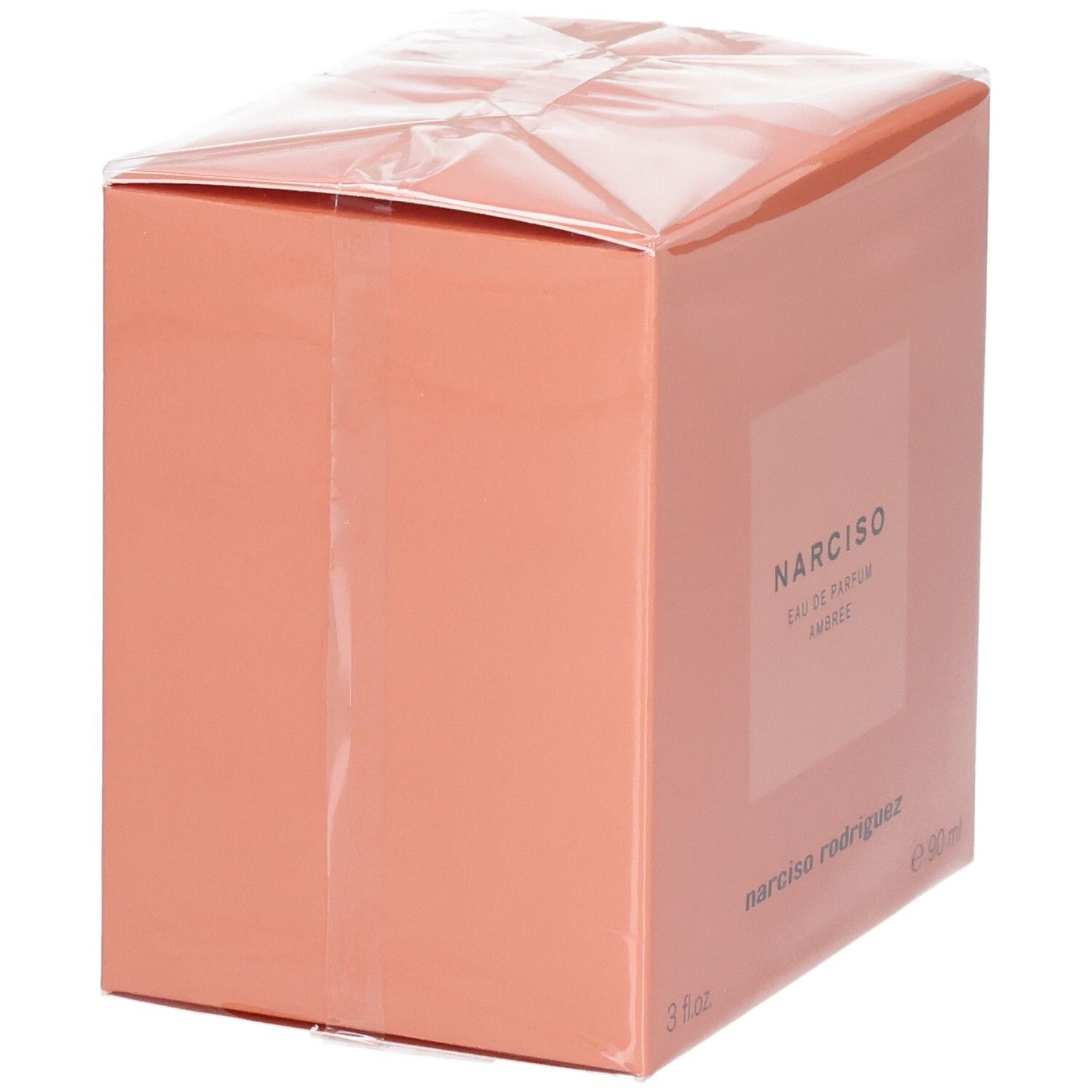 Verpackung von Narciso Ambrée Eau de Parfum Natural Spray, 90 ml.