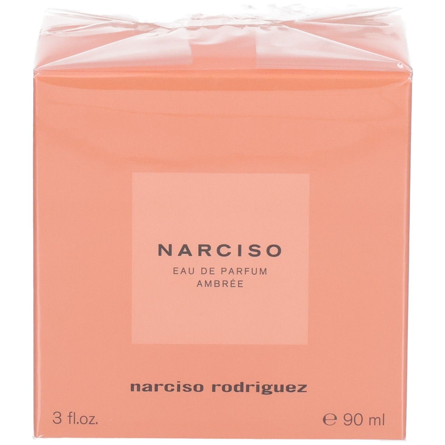 Verpackung von Narciso Ambrée Eau de Parfum Natural Spray, 90 ml.