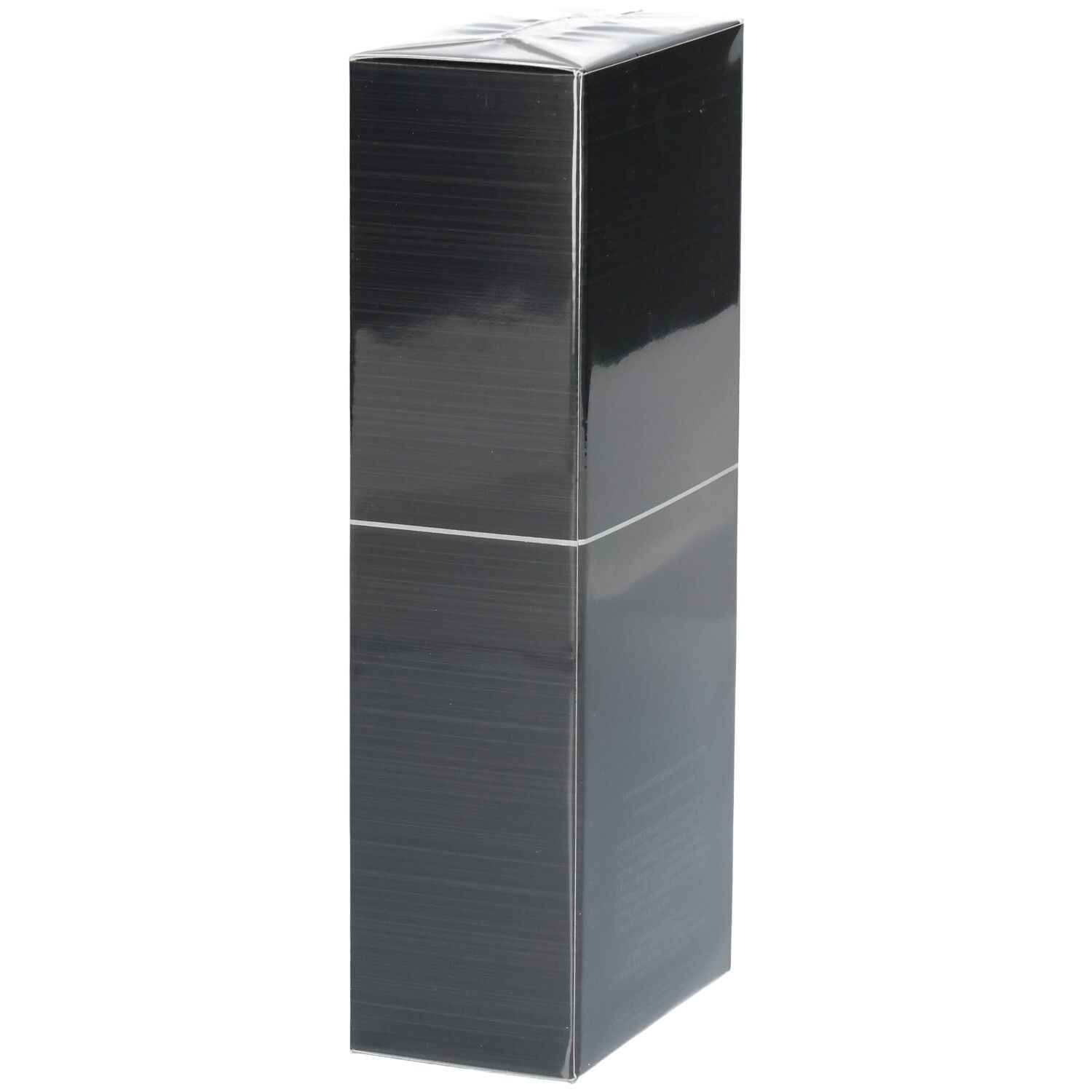 Issey Miyake Nuit d'Issey Parfum Karton, schwarz, mit Text.