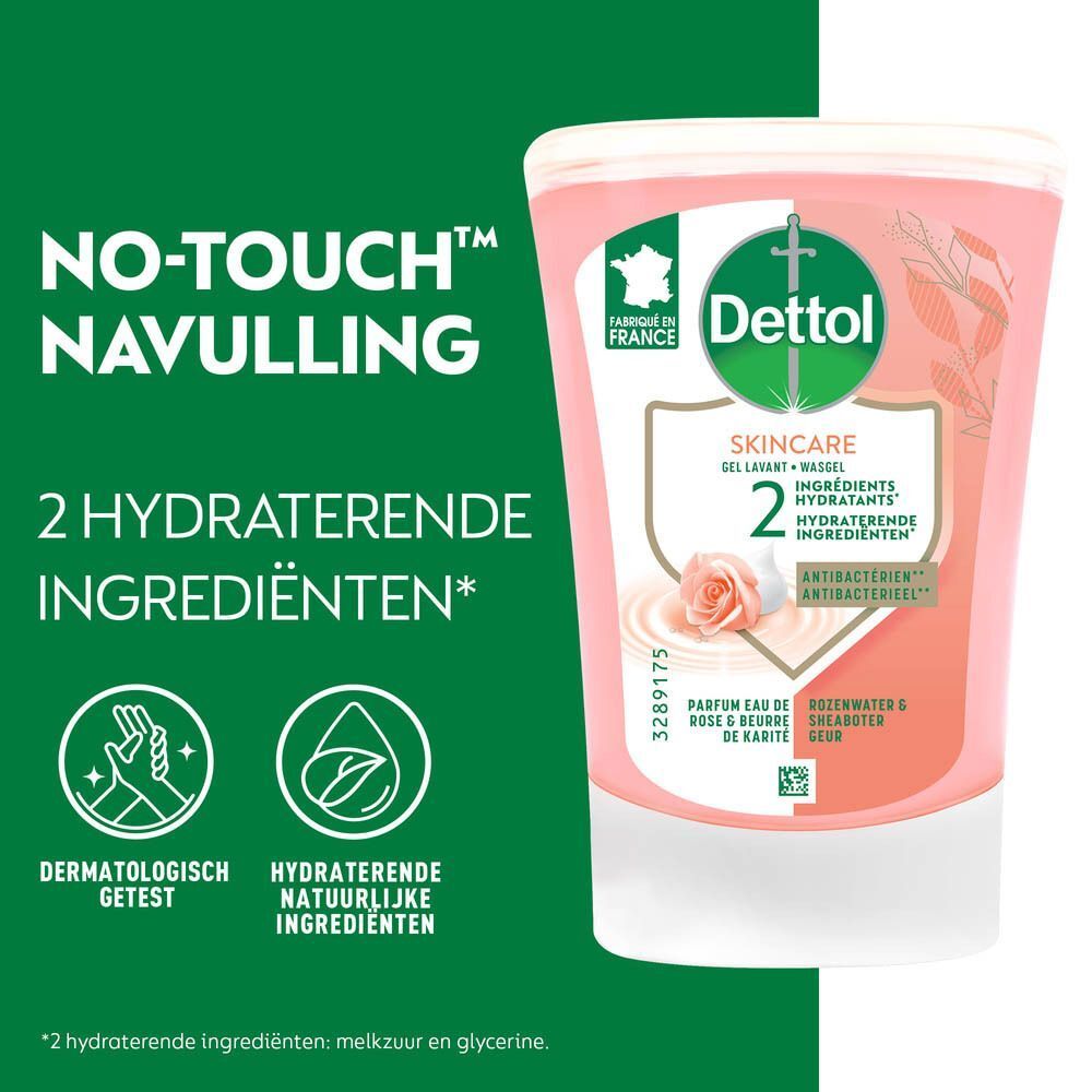 Dettol Nourish No-Touch Navulling Antibacterieel Voedende Sheaboter