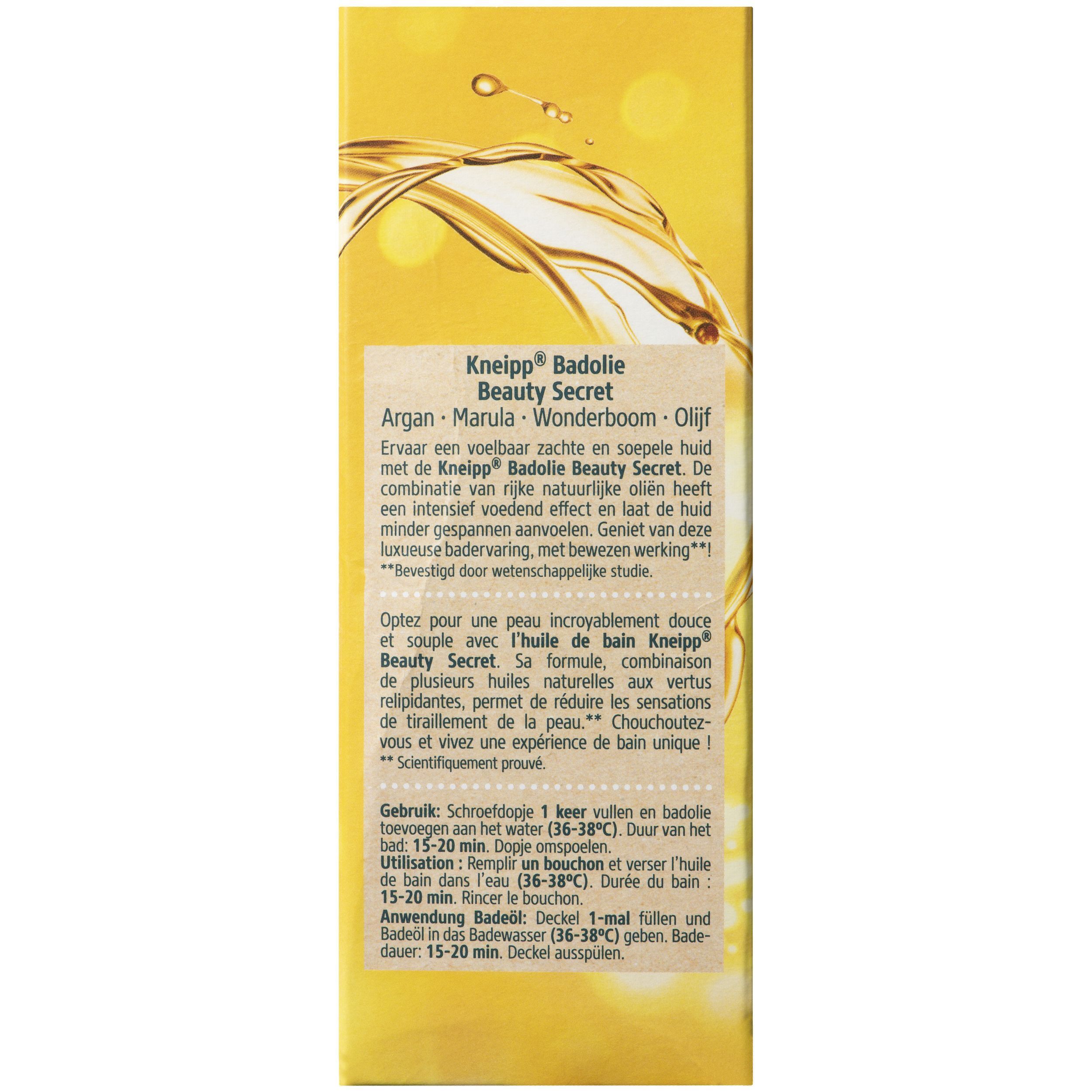 Kneipp Trésor de Beauté Huile de Bain