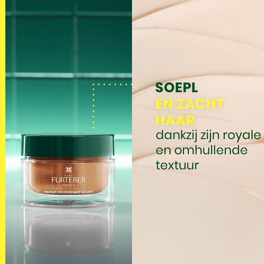 René Furterer Sublime Karité Voedend en Gladmakend Masker | Karité en Ceramiden | Zeer Droog haar