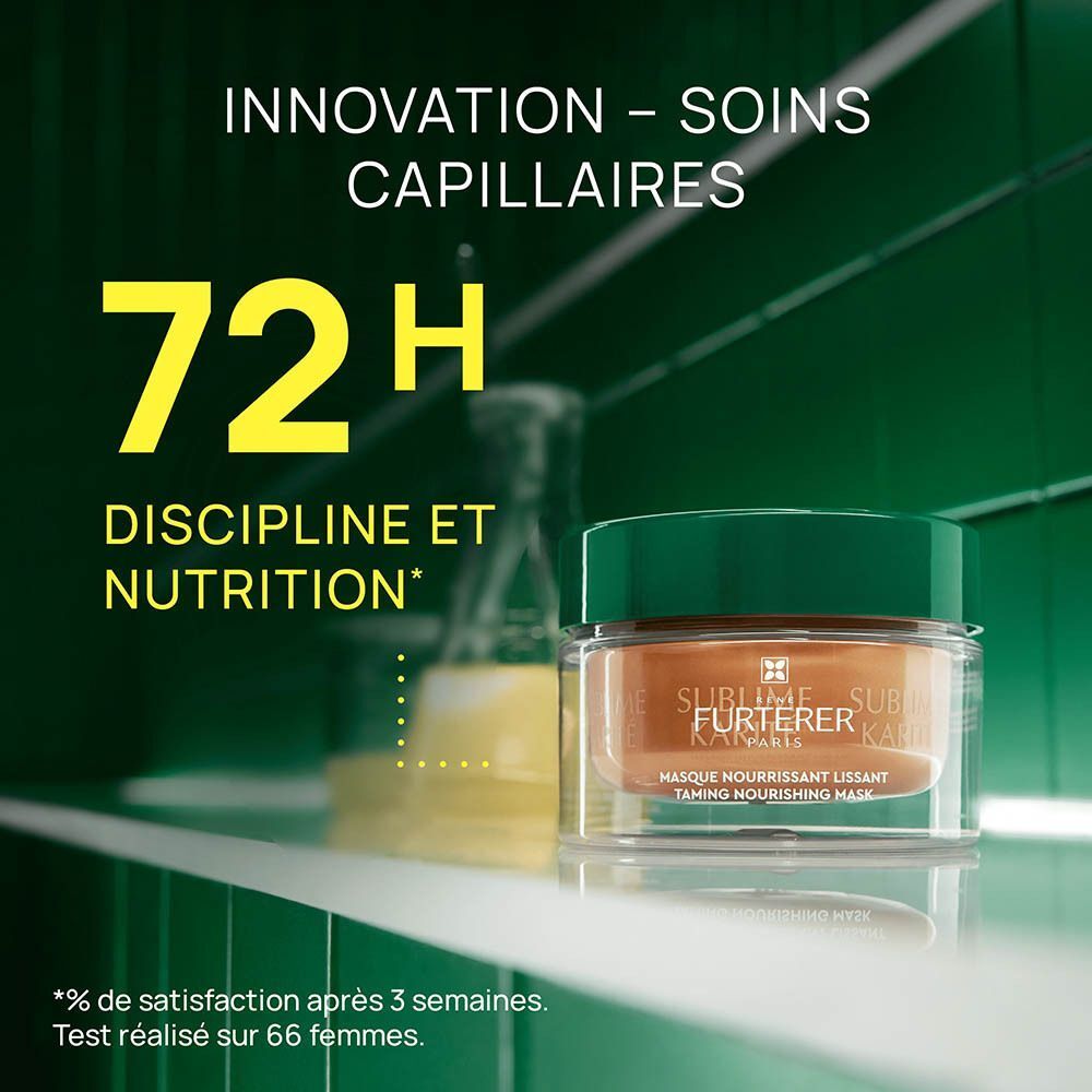 René Furterer Sublime Karité Masque Nourrissant Lissant | Karité & Céramides | Cheveux très secs