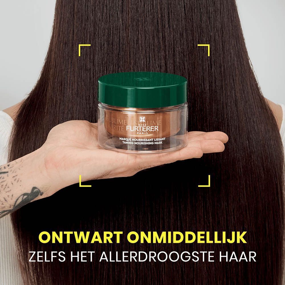 René Furterer Sublime Karité Voedend en Gladmakend Masker | Karité en Ceramiden | Zeer Droog haar