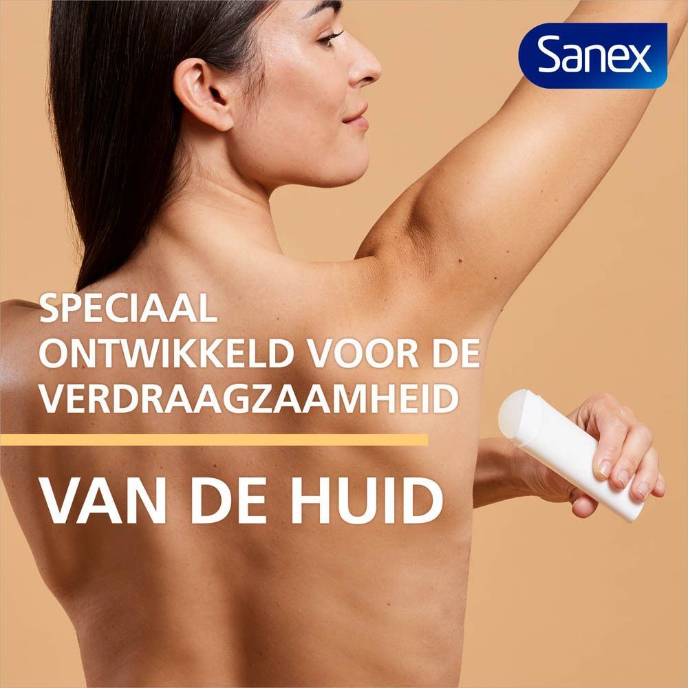 Sanex Zero% Sensitive Déodorant Stick pour Peaux Sensibles 24h