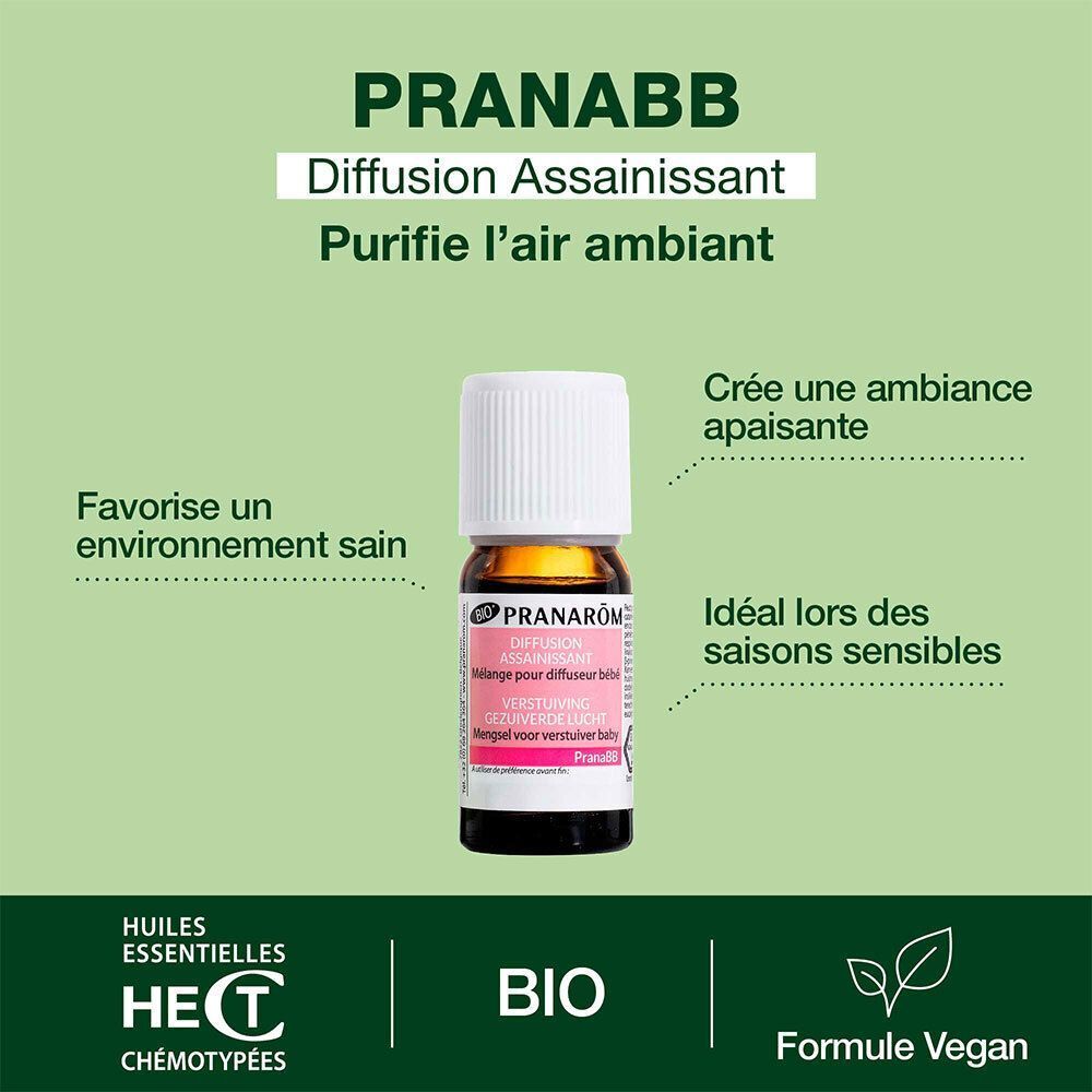 Pranarôm Mélange pour Diffuseur PranaBB Air Pur Bio