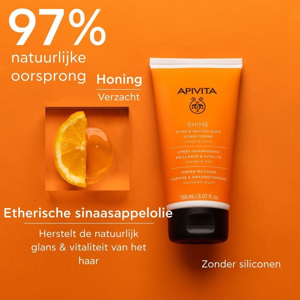 Apivita Shine Shine & Revitalizing Conditioner Orange & Honey