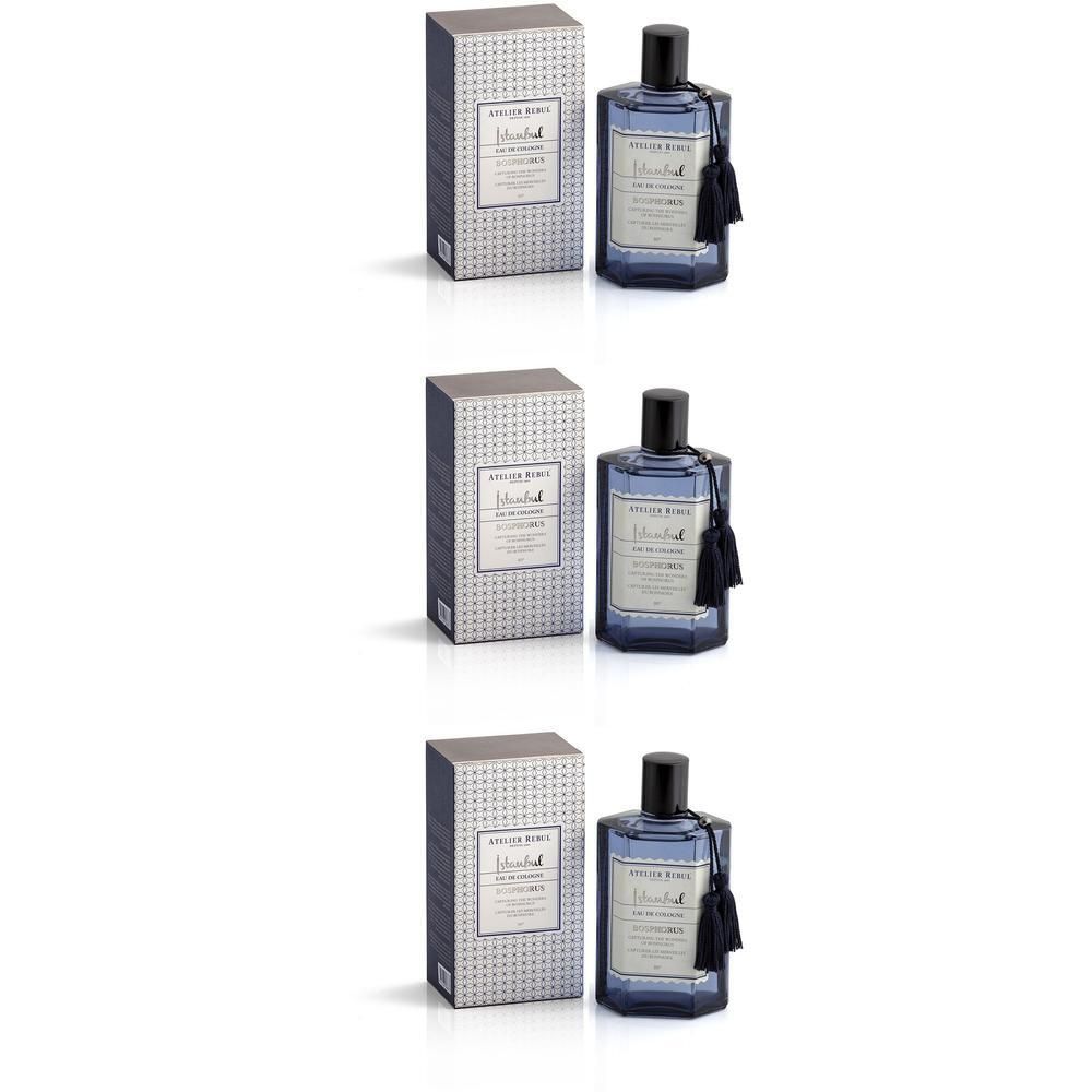 Atelier Rebul Istanbul Bosphorus Eau de Cologne 250ml x3 3x250 ml Parfum