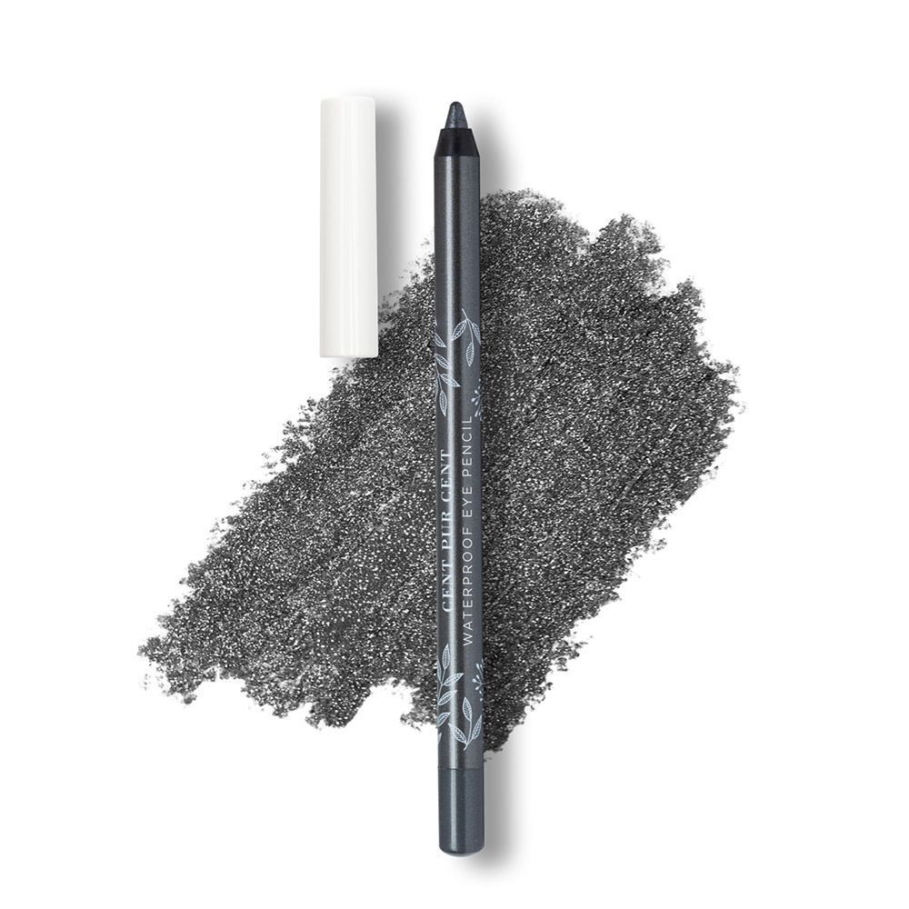 Cent Pur Cent Waterproof Eye Pencil Gris Irisé