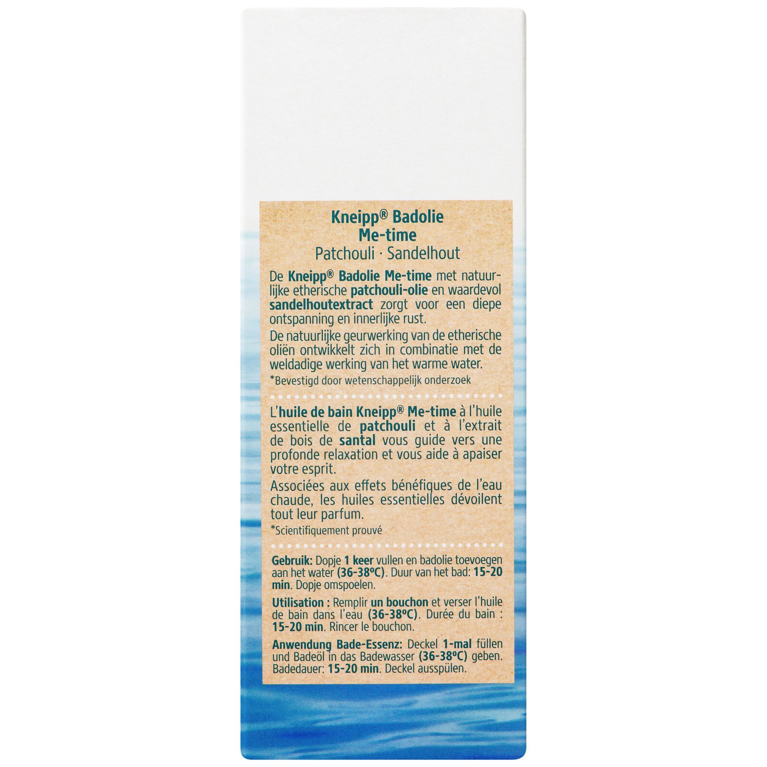 Kneipp Me Time Badolie Patchouli - Sandelhout