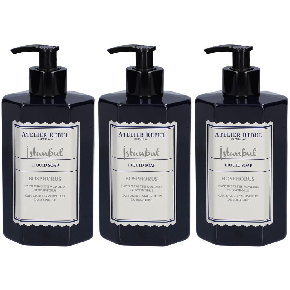 Atelier Rebul Istanbul Bosphorus Handzeep 400ml x3 3x400 ml Seife