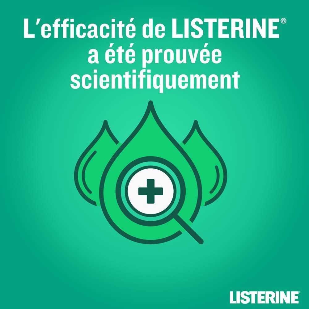 Listerine® Clean & Fresh Sans Alcool | Bain de Bouche