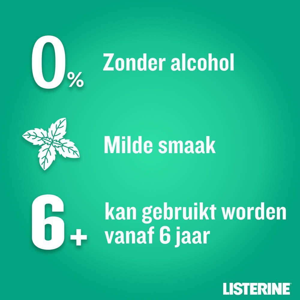 Listerine® Clean & Fresh Zonder Alcohol | Mondwater
