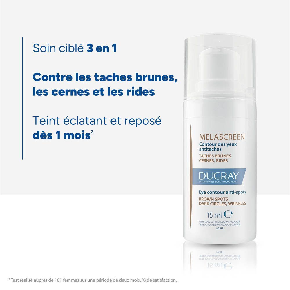 Ducray Melascreen Contour yeux anti-tâches | tâches brunes | cernes | rides