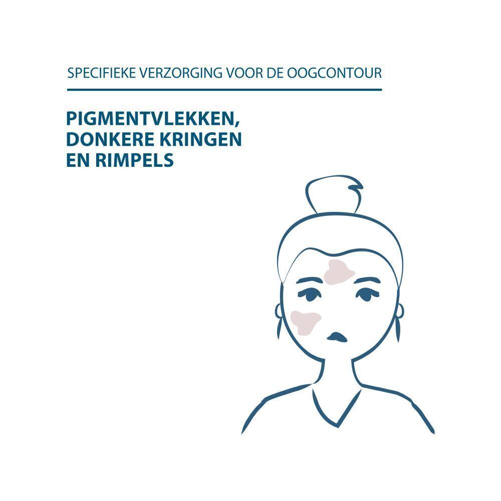 Ducray Melascreen Oogcontour tegen pigmentvlekken | bruine vlekken | donkere kringen | rimpels