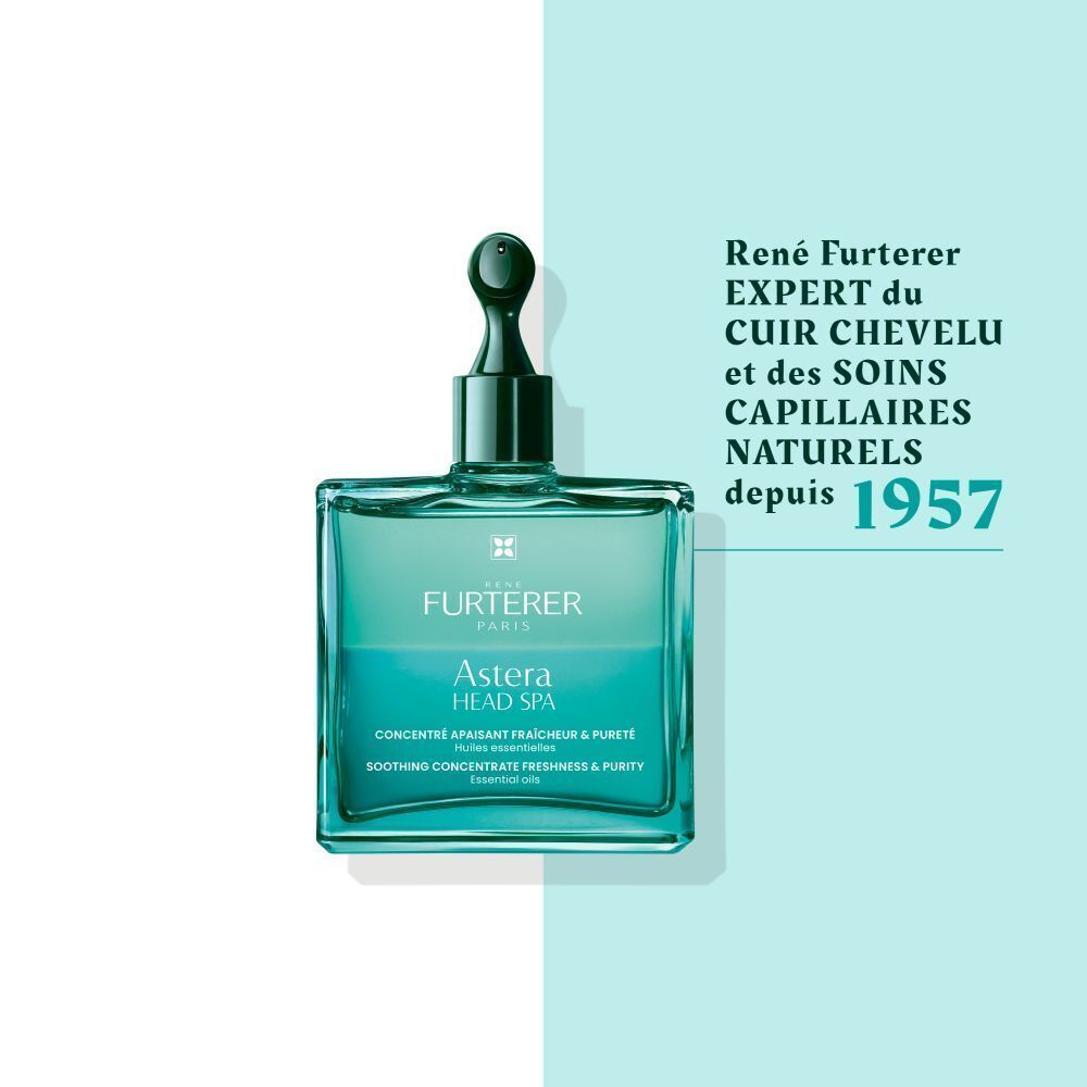 René Furterer Head Spa Astera | Concentré Apaisant fraîcheur & pureté | huiles essentielles