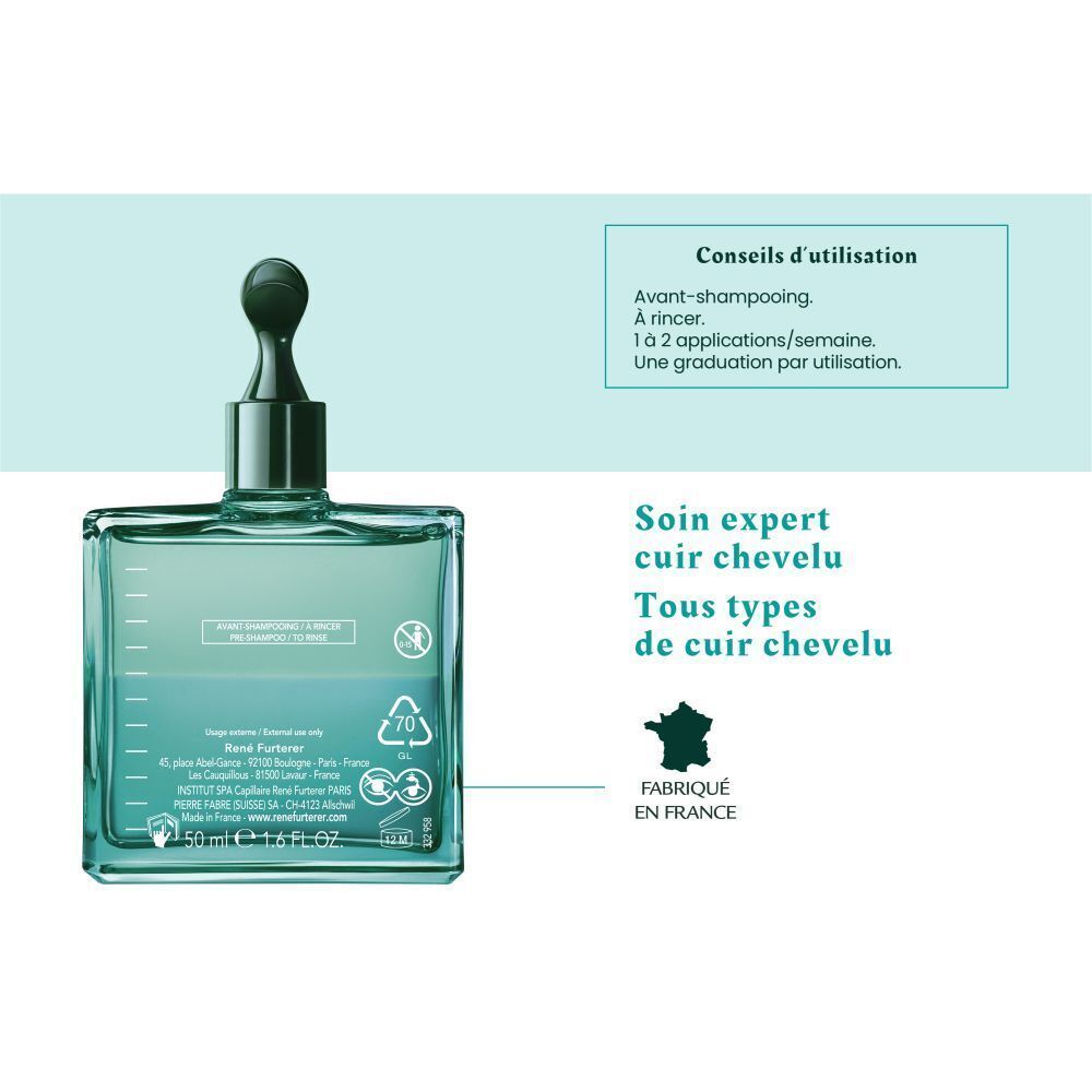 René Furterer Head Spa Astera | Concentré Apaisant fraîcheur & pureté | huiles essentielles