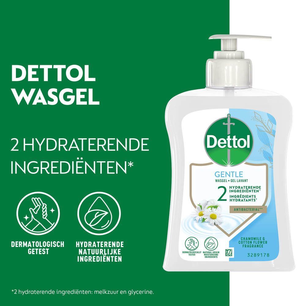 Dettol Extra Care Wascrème Antibacterieel Kamille
