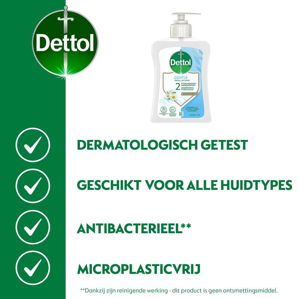 Dettol Extra Care Wascrème Antibacterieel Kamille