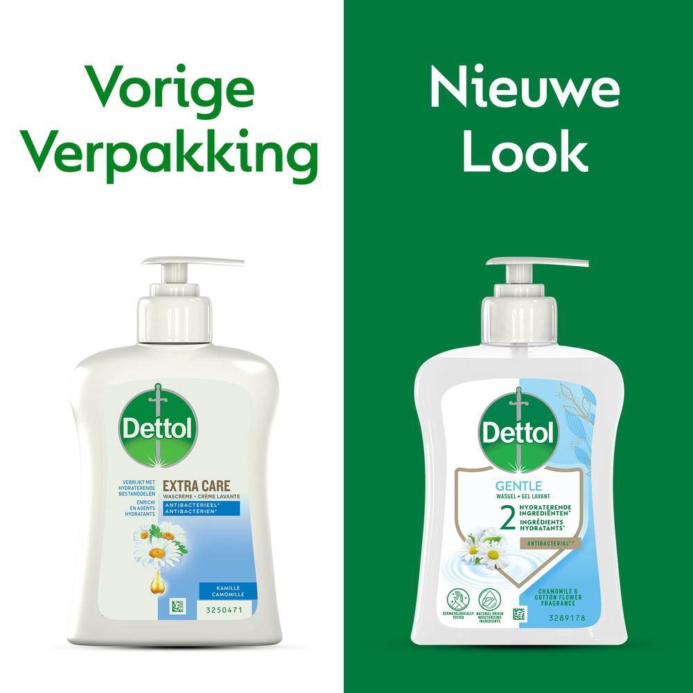 Dettol Extra Care Wascrème Antibacterieel Kamille