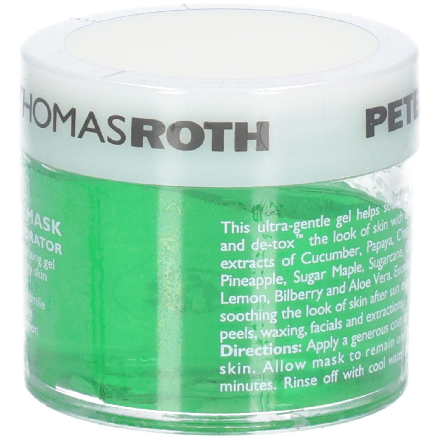 Peter Thomas Roth Cucumber Gel Mask, klinische Hautpflege mit Gurkenextrakt.