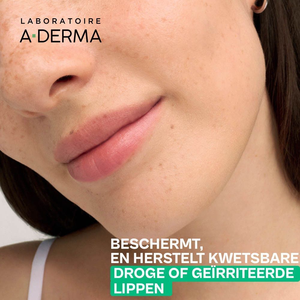 A-Derma Essentiële Verzorgingen Lippenstick met Rhealba Havermelk | Fragiele | droge lippen