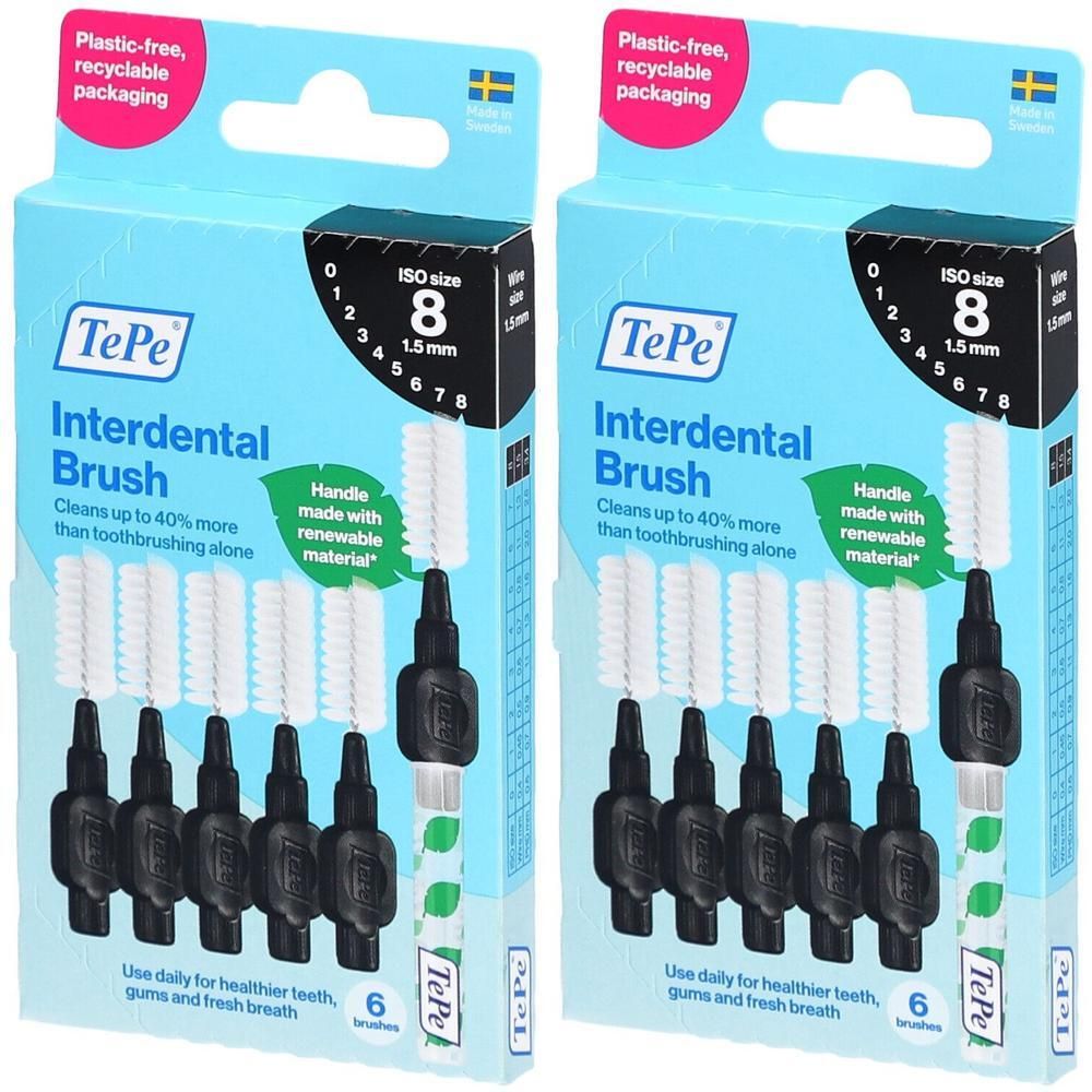 TePe Interdentale Borstel Original Zwart 1,5mm