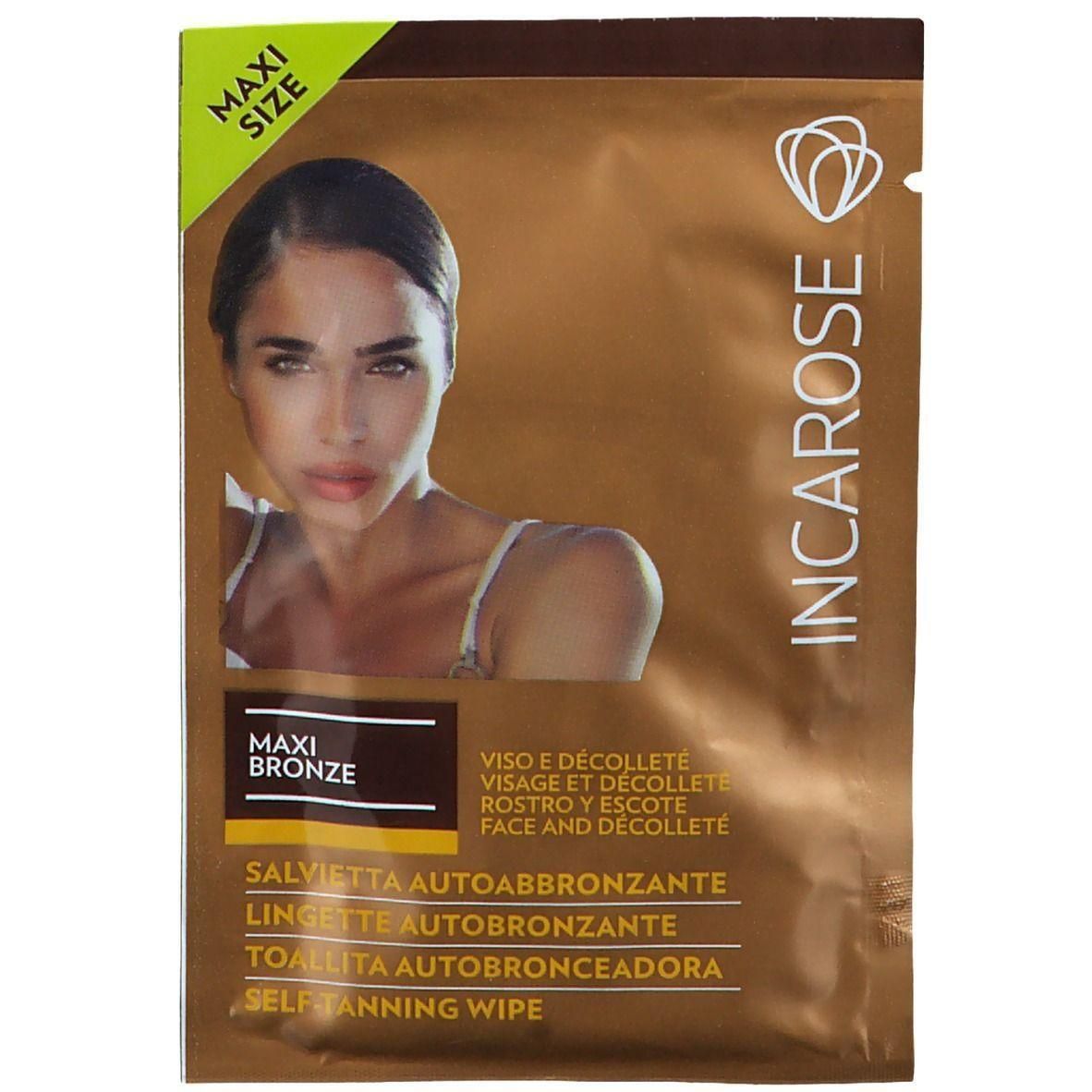Incarose Autobronz Doekjes Gelaat & Decolleté