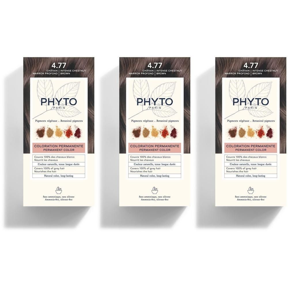 Phyto Phytocolor 4.77 Châtain Marron Profond