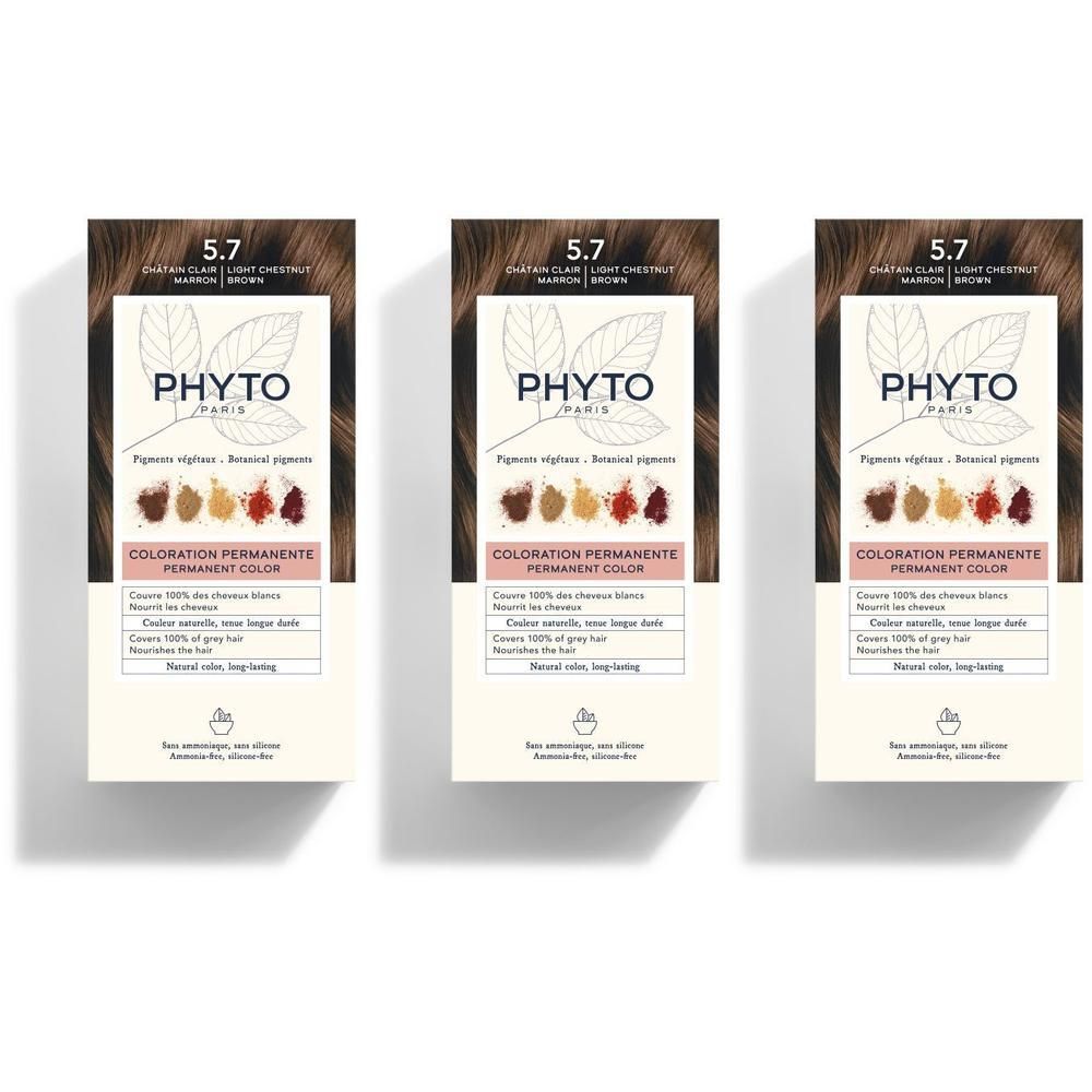 Phyto Phytocolor 5.7 Châtain Clair Marron