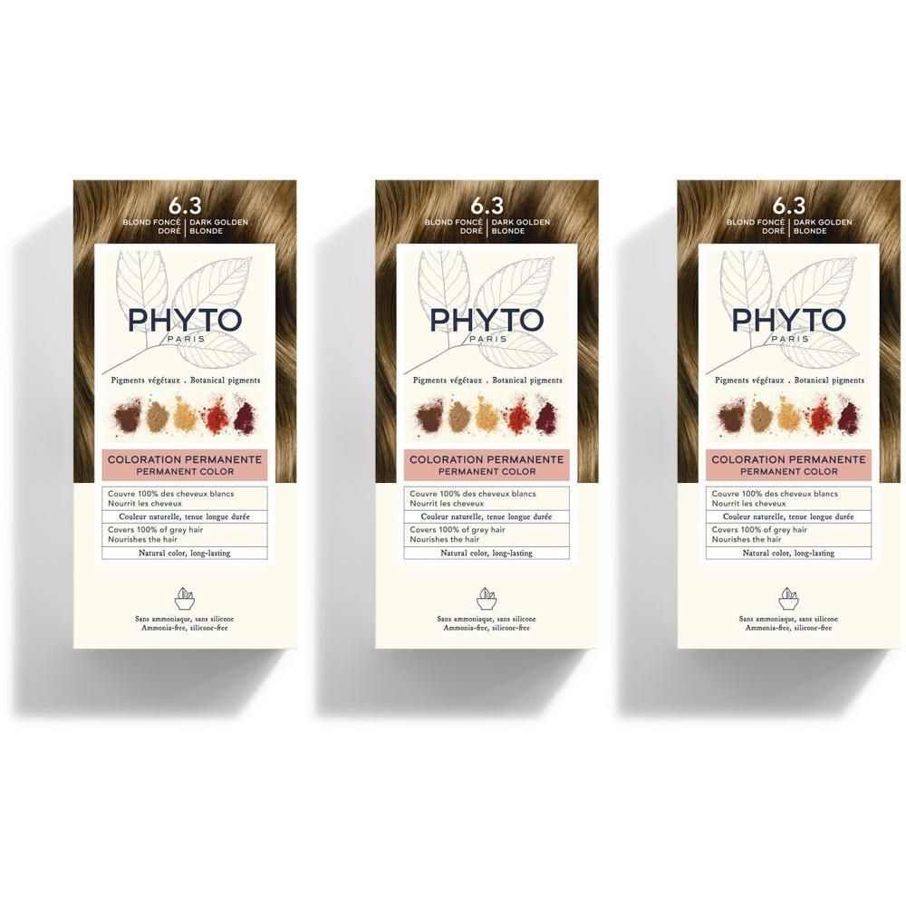 Phyto Phytocolor 6.3 Blond Foncé Doré