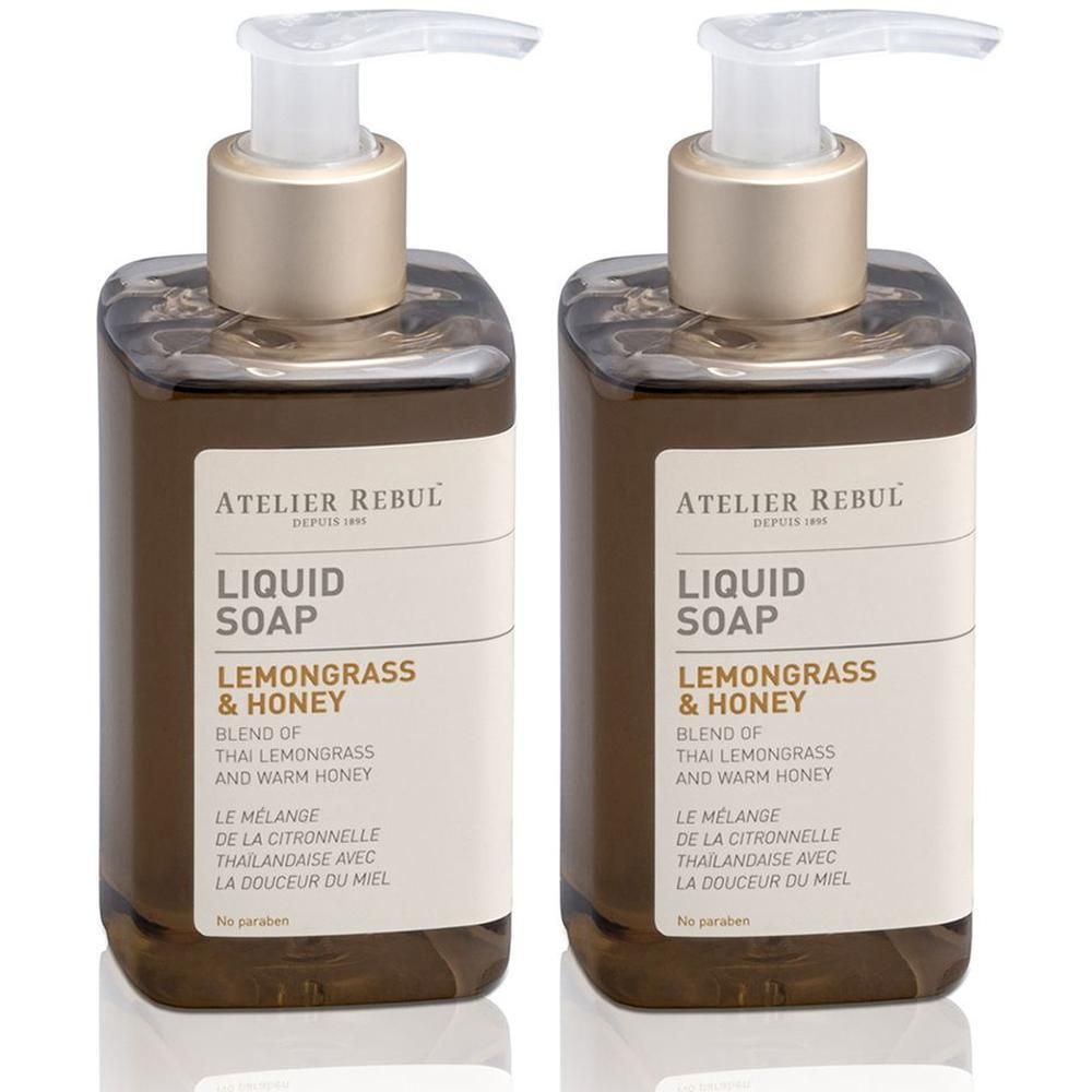Atelier Rebul Lemongrass & Honey Liquid Soap x2 2x250 ml Flüssigseife