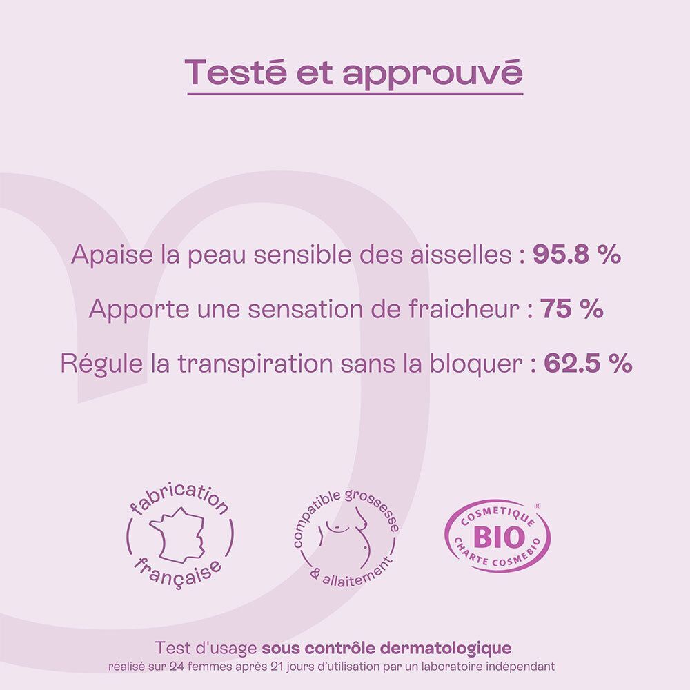 Omum le Délicat Déodorant 24H Peaux Sensibles Bio