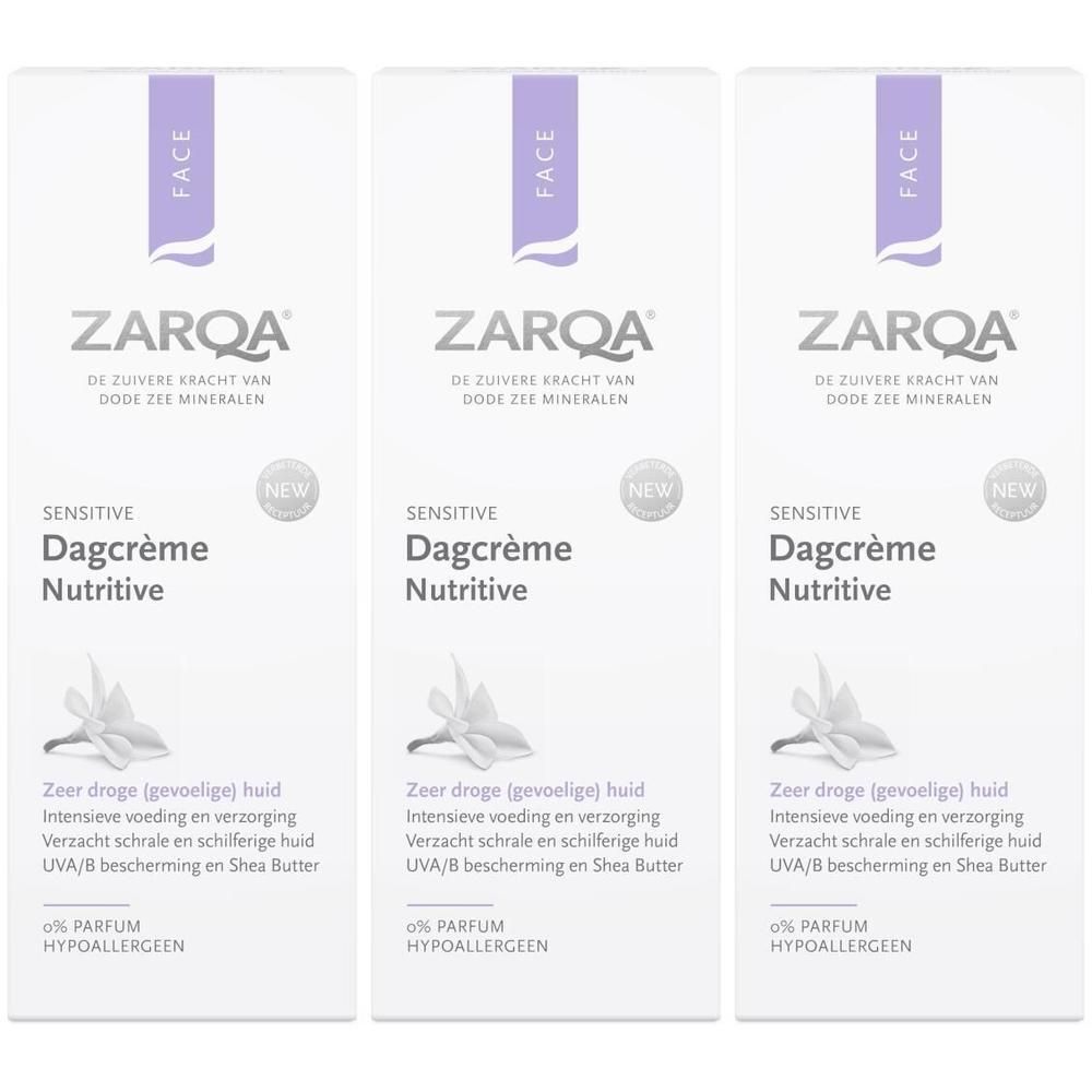 Zarqa® Sensitive Voedende Dagcrème