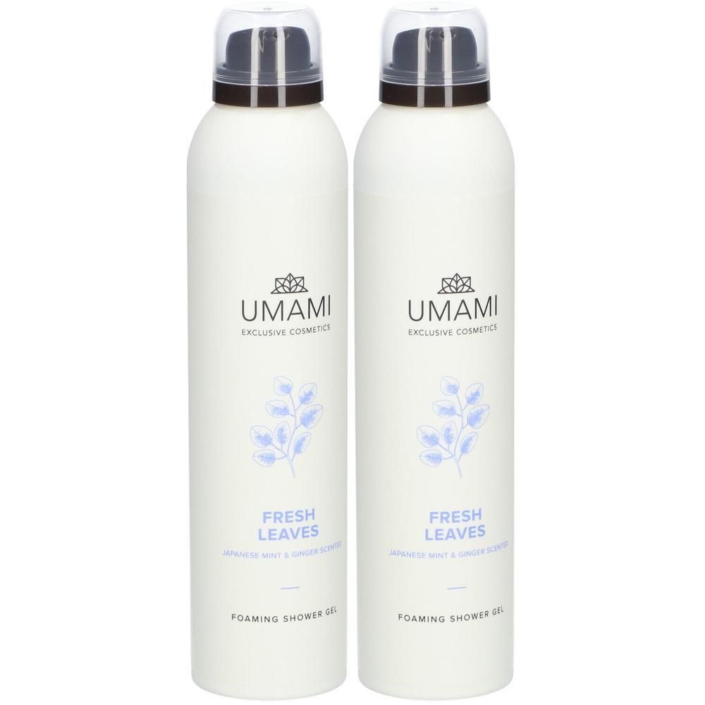 Umami Fresh Leaves Foaming Shower Gel Japanse Munt & Gember