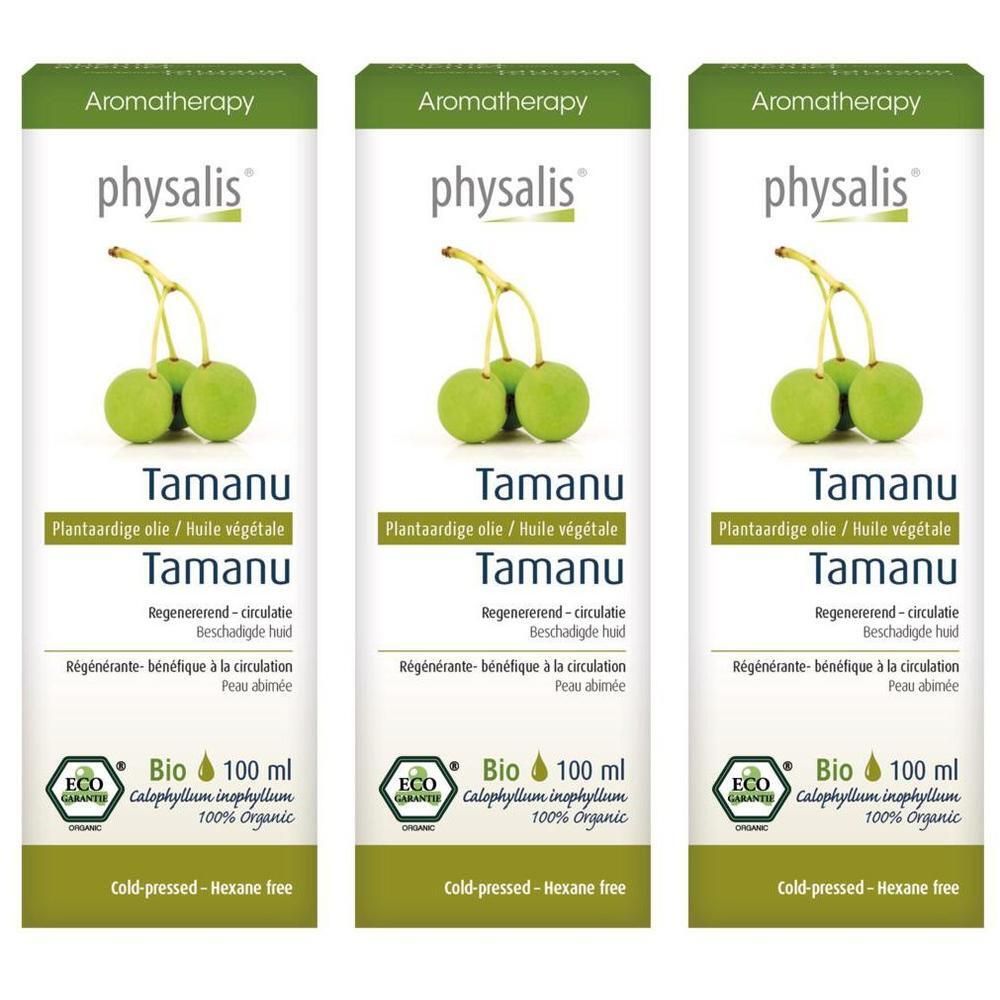 Physalis® Tamanu Plantaardige Olie Bio